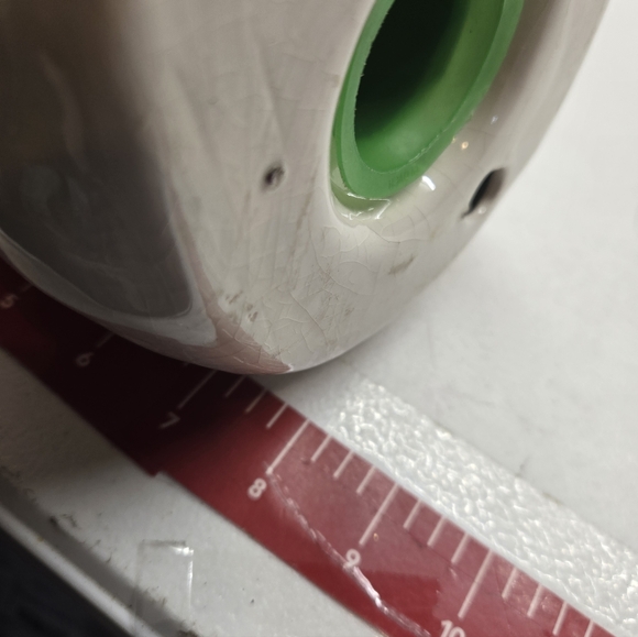 Vtg Vintage Lamb Coin piggy Bank Lg 8" Anthropomorphic Figurine Shelf Nursery - Picture 4 of 5